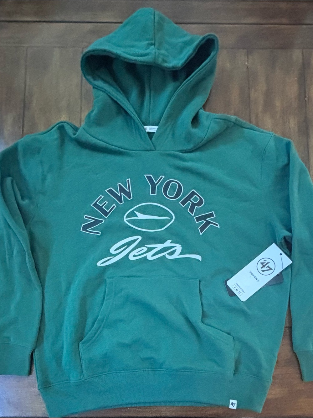 New York Jets 47 Brand Women’s Medium Hoodie NWT